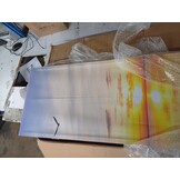 vidaXL Kamerscherm Meer Zonsondergang - 60% Korting! (160x170 cm)