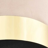 VidaXL Fluwelen Kruk Abrikoos/Goud - 40% Korting!