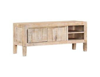 VidaXL TV-meubel Massief Mangohout (40% Korting) - 110x35x46 cm