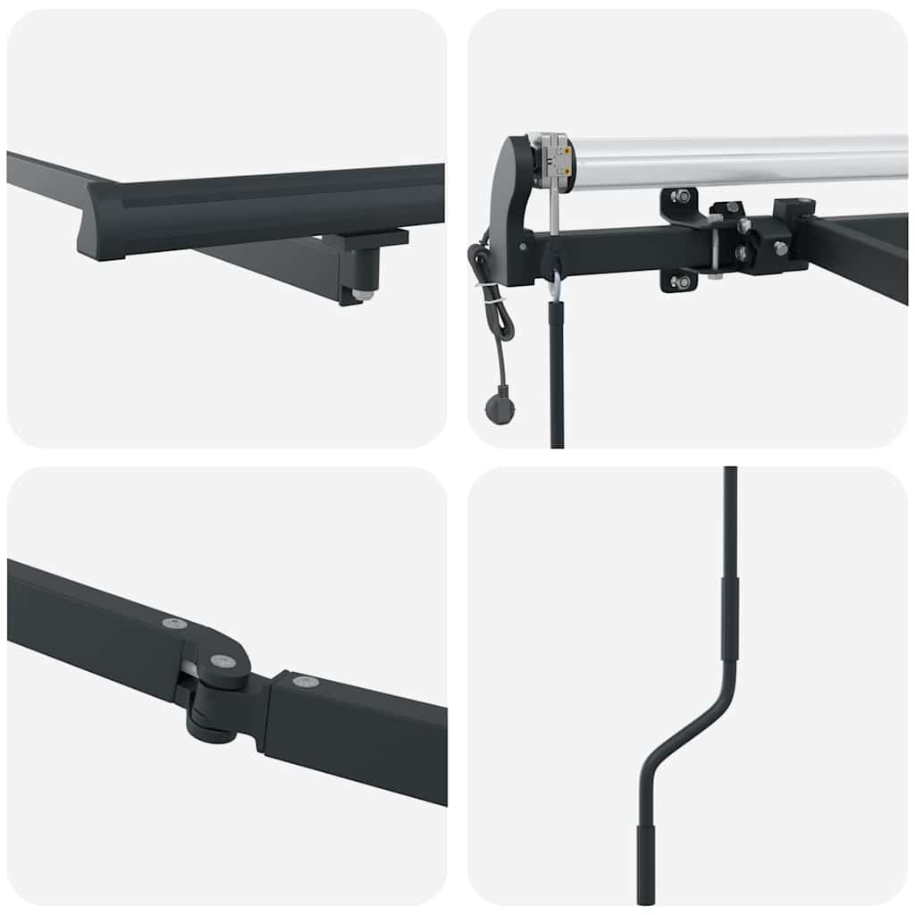 Markies Antraciet 4x3.5m (55% Korting) - Lichte Cosmetische Schade