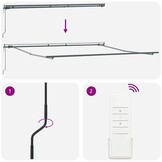 Markies Antraciet 4x3.5m (55% Korting) - Lichte Cosmetische Schade