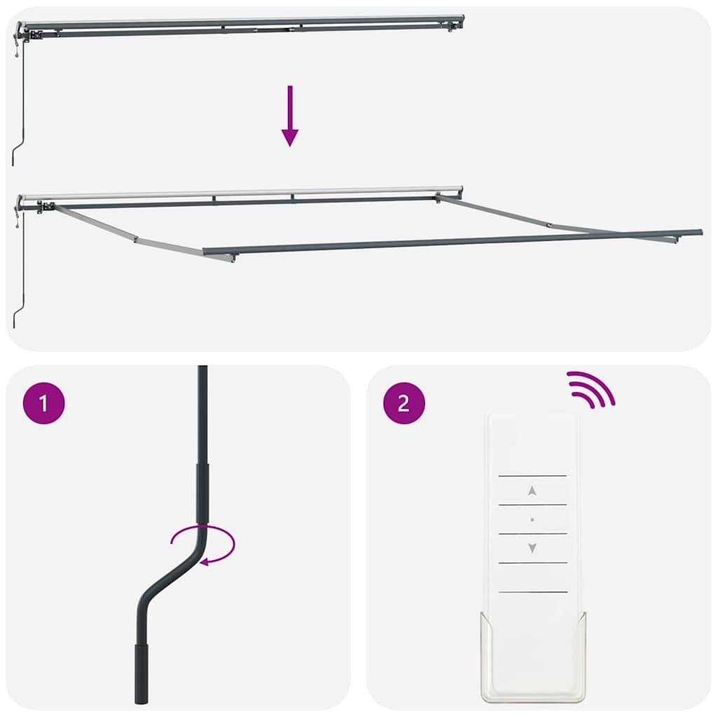 Markies Antraciet 4x3.5m (55% Korting) - Lichte Cosmetische Schade