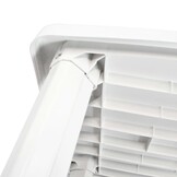 VidaXL Tuinstafel Kunststof Wit 101x68x72cm - 40% Korting!