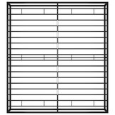 vidaXL Bedframe Metaal Zwart 160x200 - 40% Korting!