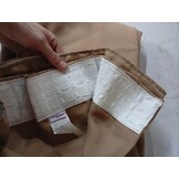 VidaXL Gordijn Verduisterend 290x245cm Taupe - 60% Korting! (Alleen Gordijn)