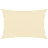 VidaXL Zonnezeil 160 g/m² 3,5x4,5m Crème | -56% Korting | Retourdeal