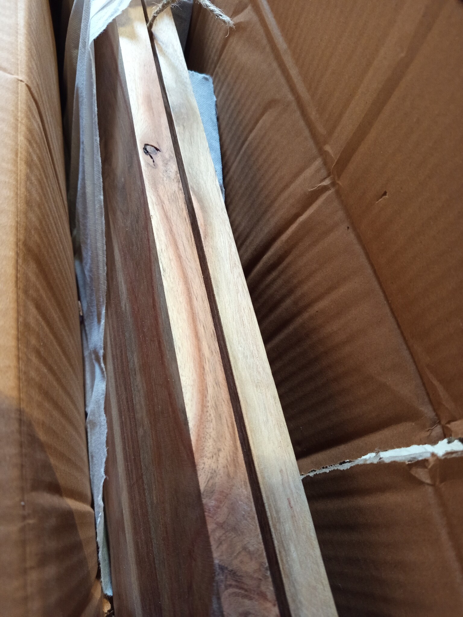 vidaXL Wandschappen 2 st massief acaciahout - 55% Korting! Uniek & Rustiek