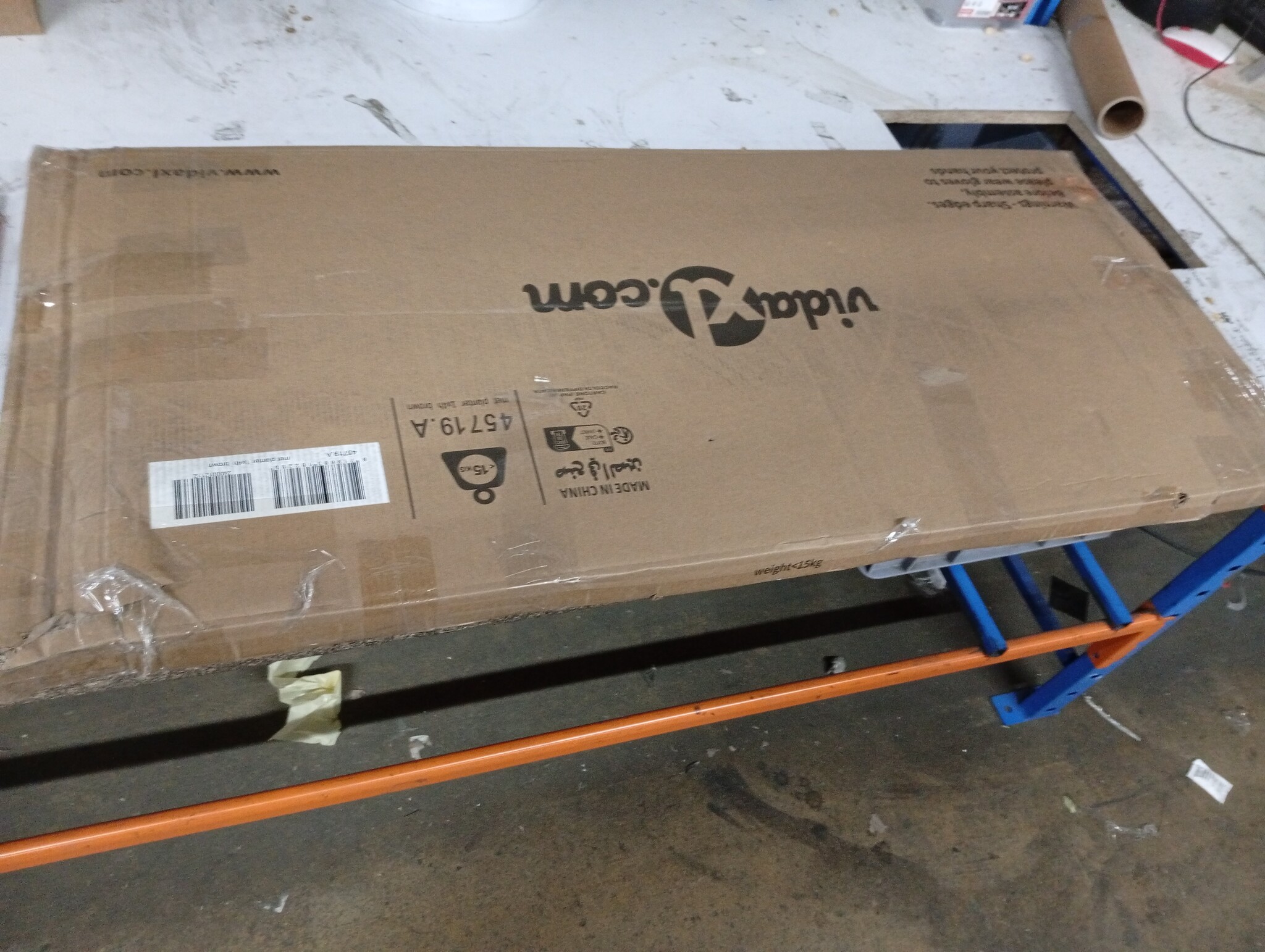 Plantenbak Verhoogd 100x40x77cm Staal Bruin - 55% Korting!