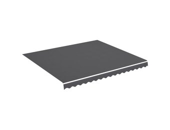 VidaXL Luifeldoek Vervanging 4x3.5m Antraciet - 40% Korting!
