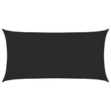 vidaXL Zonnezeil Zwart 3x6m HDPE - 40% Korting! Nu op = op!
