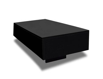 VidaXL Salontafel Hoogglans Zwart - 40% Korting! | Bijna Nieuw!