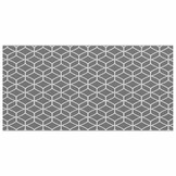 VidaXL Buitentapijt Grijs/Wit 300x600cm - 40% Korting! Goede Staat