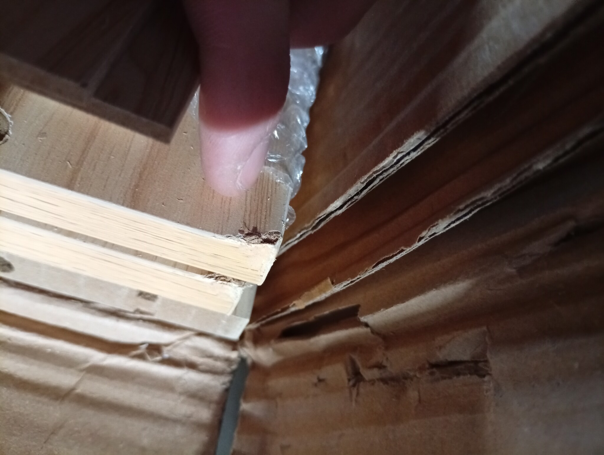 VidaXL Dressoir Grenenhout Rattan - 55% Korting! Lichte Krasjes