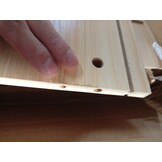 VidaXL Dressoir Grenenhout Rattan - 55% Korting! Lichte Krasjes