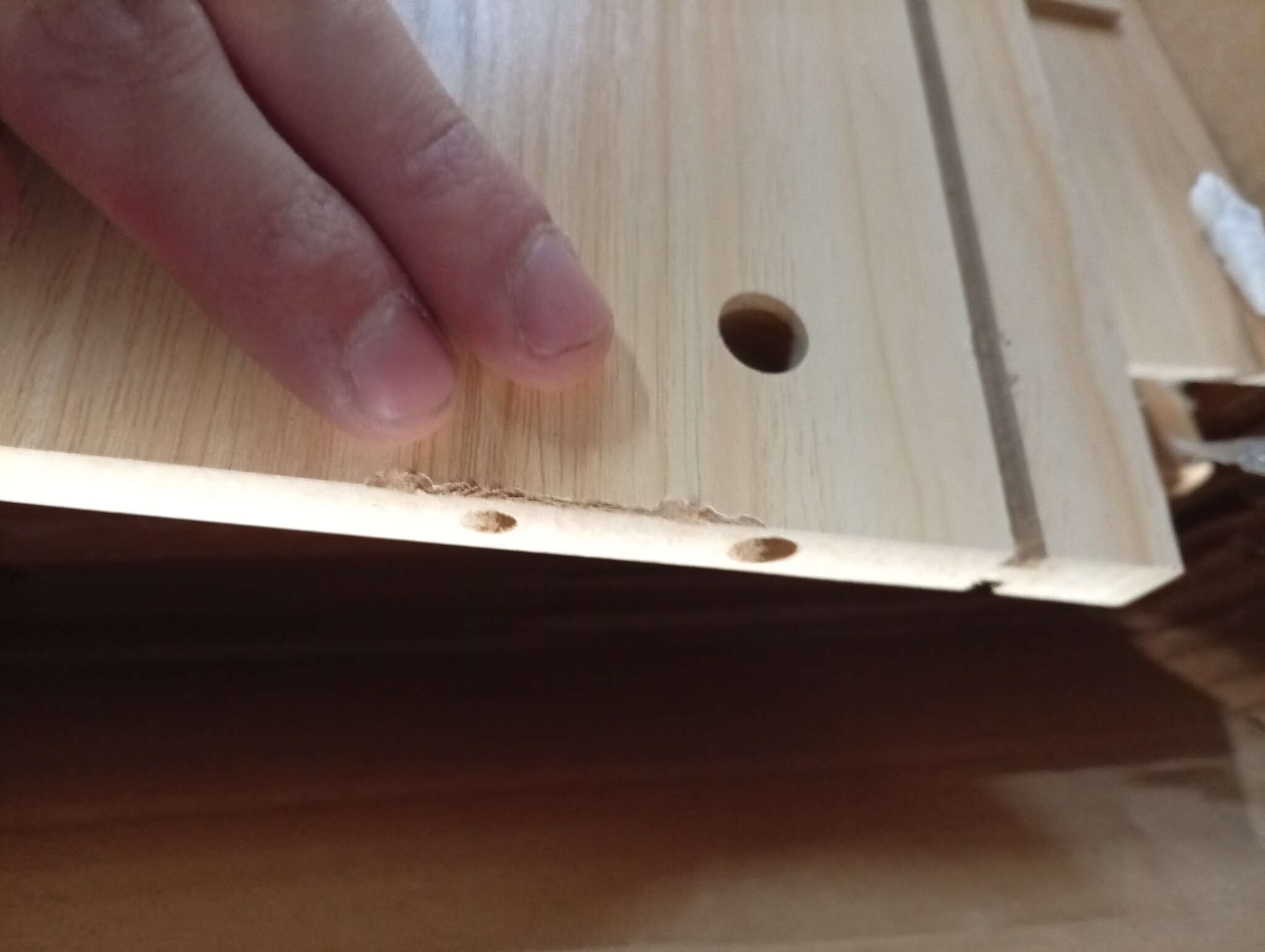 VidaXL Dressoir Grenenhout Rattan - 55% Korting! Lichte Krasjes