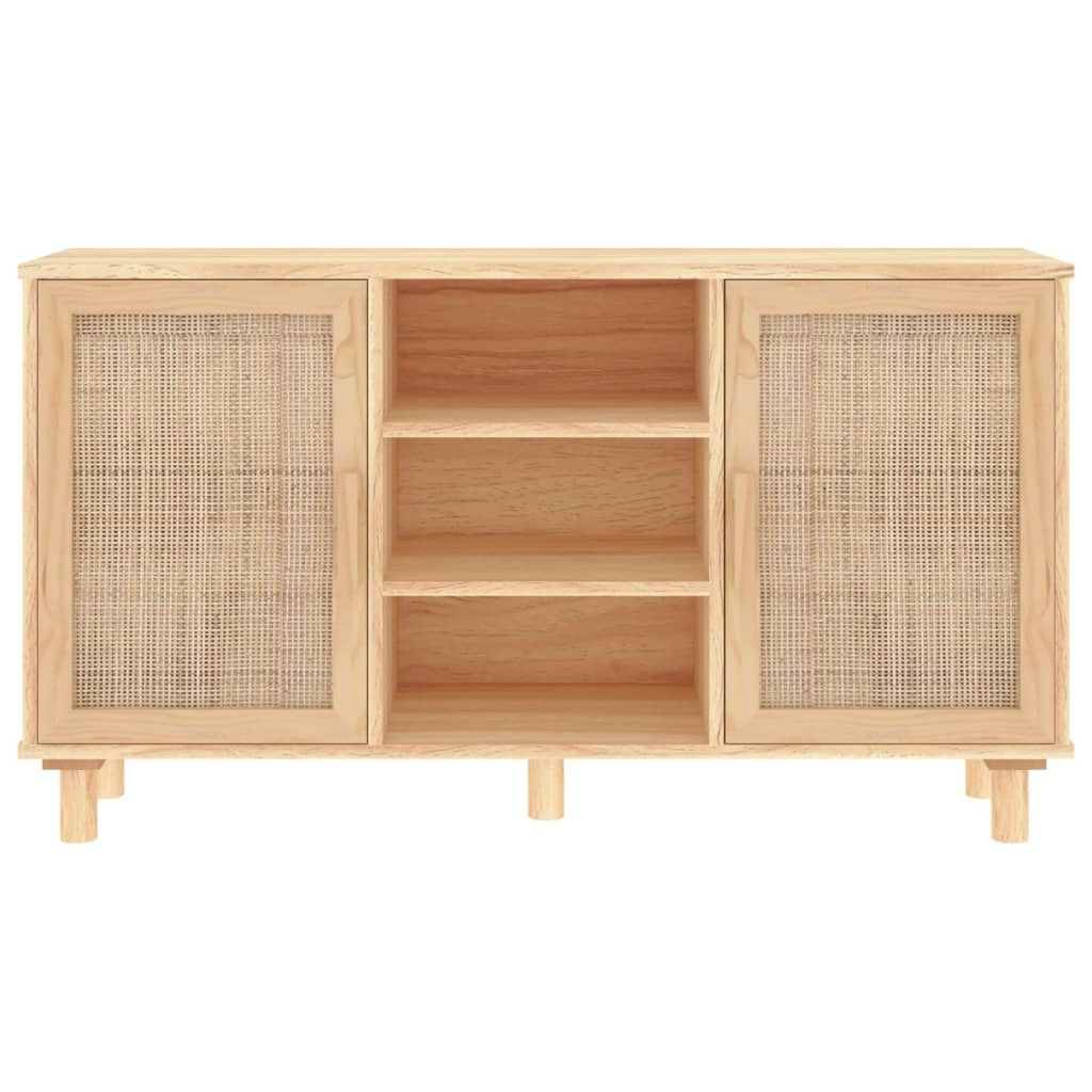 VidaXL Dressoir Grenenhout Rattan - 55% Korting! Lichte Krasjes