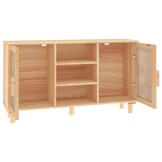VidaXL Dressoir Grenenhout Rattan - 55% Korting! Lichte Krasjes