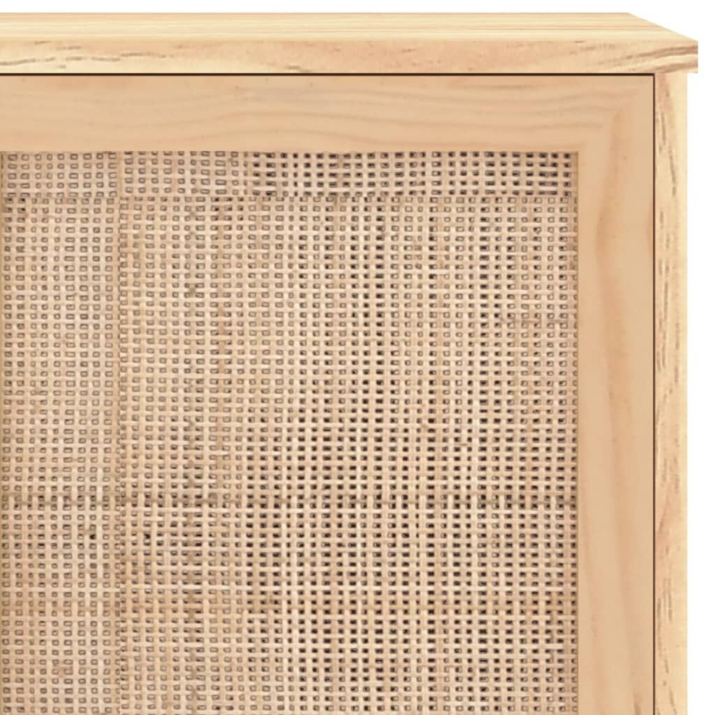 VidaXL Dressoir Grenenhout Rattan - 55% Korting! Lichte Krasjes