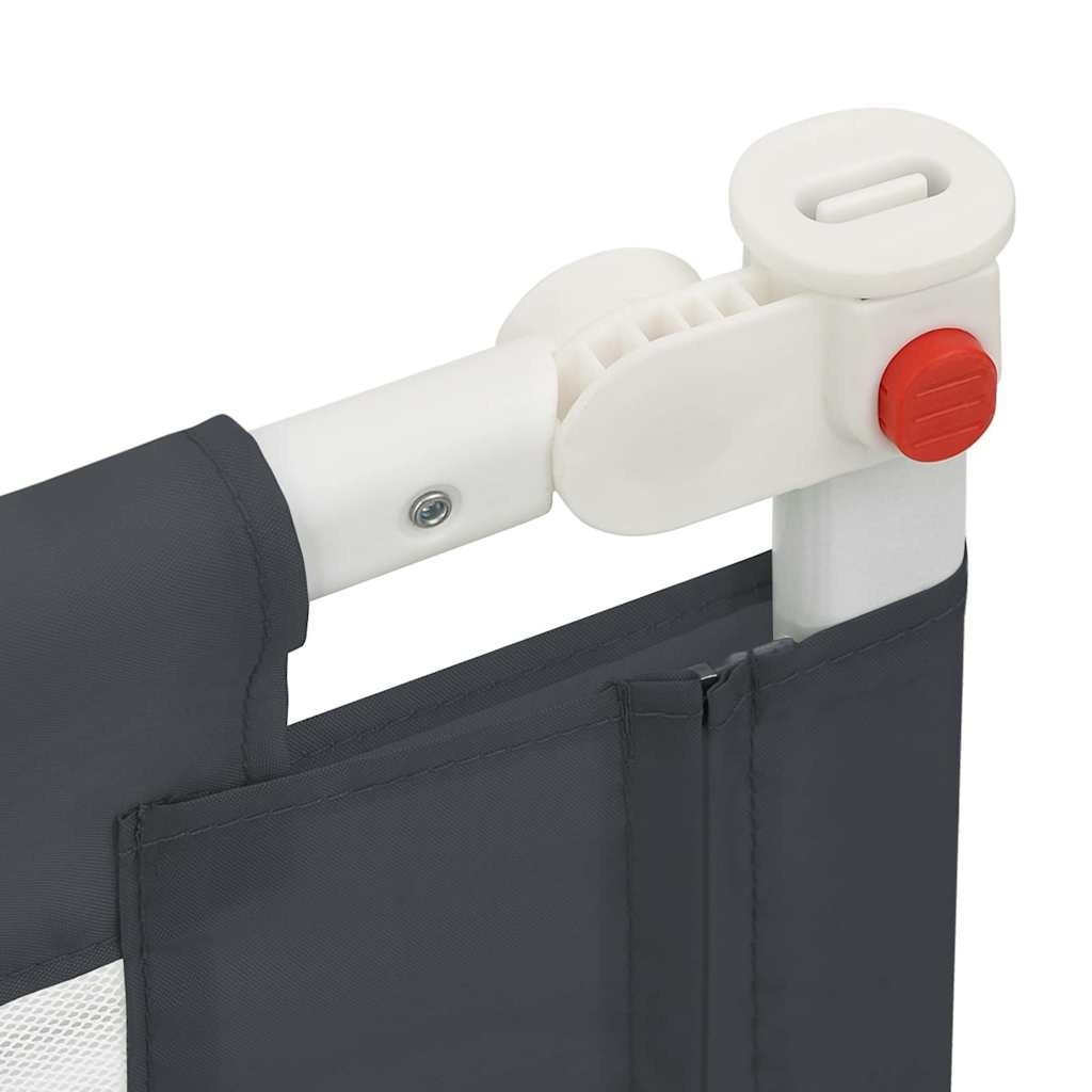 VidaXL Bedhekje Peuter Donkergrijs (40% korting!) - 120x25 cm