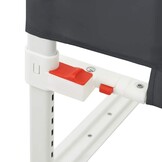 VidaXL Bedhekje Peuter Donkergrijs (40% korting!) - 120x25 cm