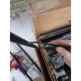 vidaXL Bedframe Metaal Gerookt Eiken 120x200cm - 60% Korting!