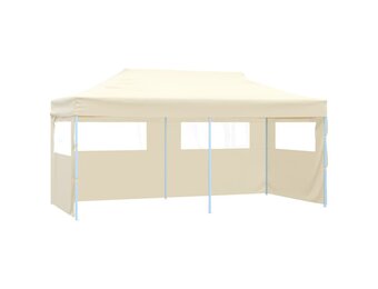 VidaXL Pop-up Partytent 3x6m Crème | 40% Korting!