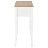 VidaXL Bijzettafeltje 3 Laden Wit - 55% Korting! | Licht Beschadigd