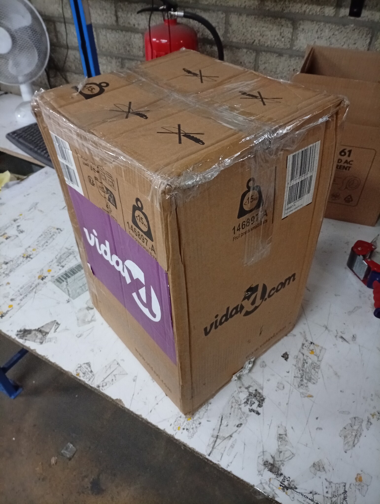 VidaXL Fruitpers 6L RVS - 55% Korting! Ideaal voor Sap & Wijn!