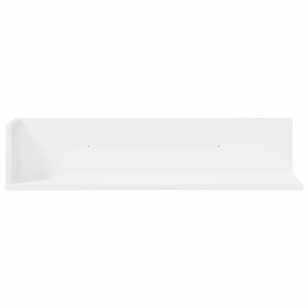 vidaXL Wandschappen 2 st. Wit - 55% Korting! (Lichte Kras)