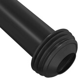 VidaXL Toiletstortbak Zwart - 40% Korting! Nu 3/6 L met waterinlaat onderin