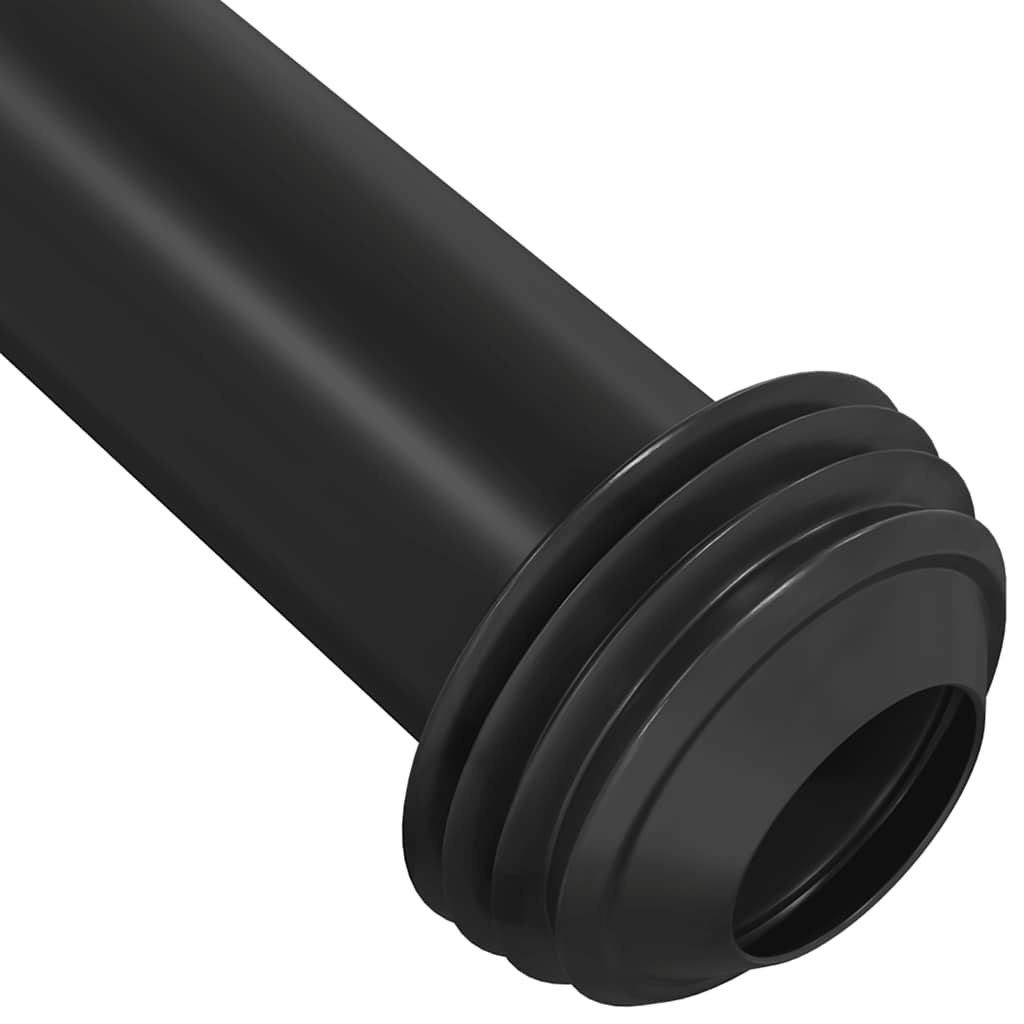 VidaXL Toiletstortbak Zwart - 40% Korting! Nu 3/6 L met waterinlaat onderin