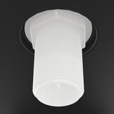 VidaXL Toiletstortbak Zwart - 40% Korting! Nu 3/6 L met waterinlaat onderin