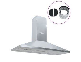 vidaXL Afzuigkap RVS 90cm | Sterk & Stil | 55% Korting!