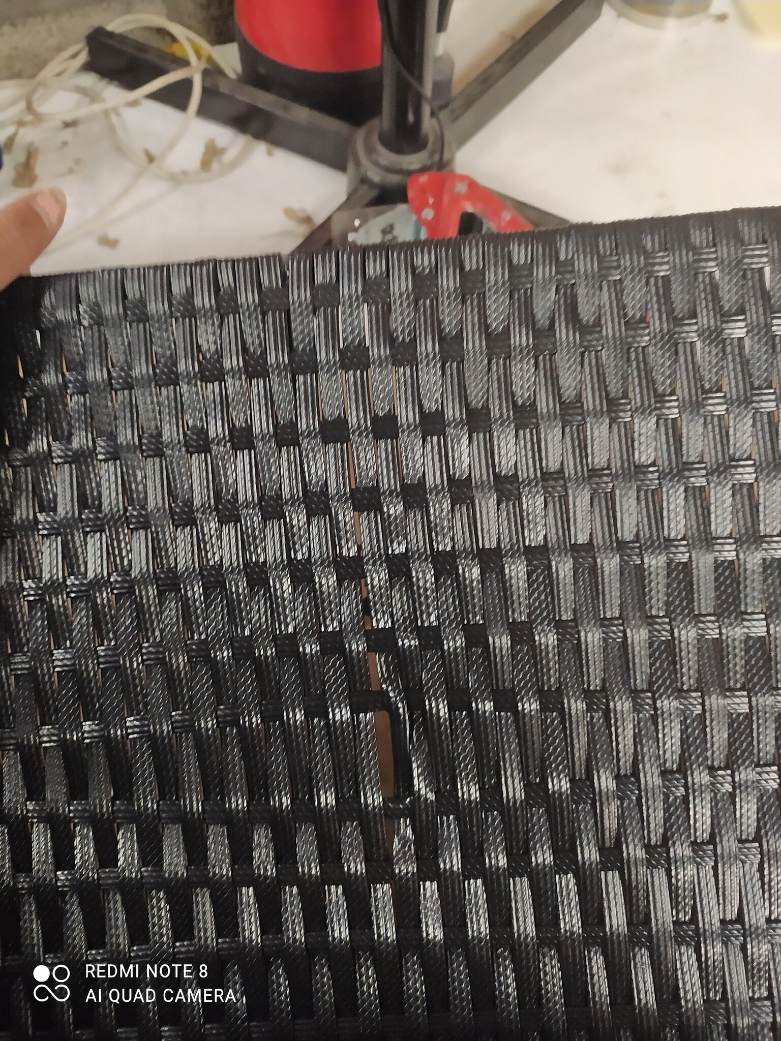 VidaXL Plantenbak Poly Rattan Zwart 40x40x80cm - 71% KORTING!