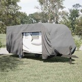 VidaXL Caravanhoes Grijs - 732x250x220cm - 60% Korting! Zo Goed Als Nieuw