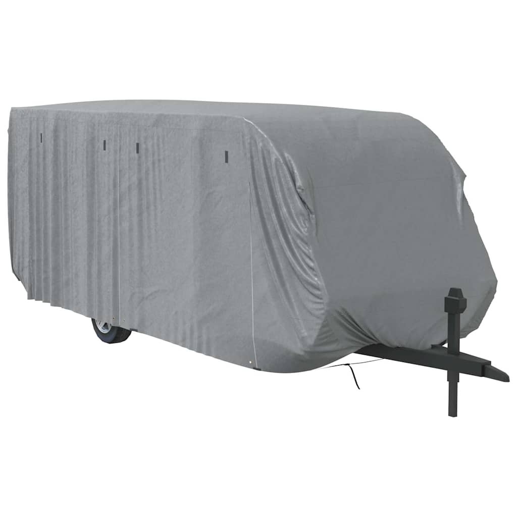 VidaXL Caravanhoes Grijs - 732x250x220cm - 60% Korting! Zo Goed Als Nieuw