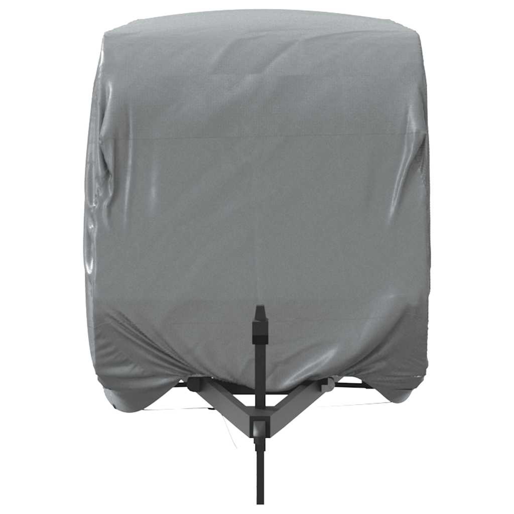 VidaXL Caravanhoes Grijs - 732x250x220cm - 60% Korting! Zo Goed Als Nieuw