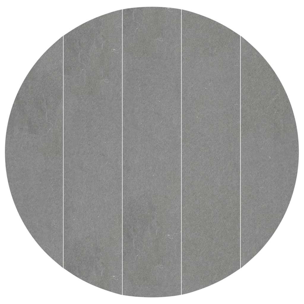 vidaXL Zwembad Grondzeil Lichtgrijs Ø 610 cm Polyester Geotextiel