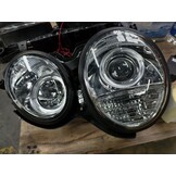 Koplampen Dual Halo Rims MERCEDES W210 E-Klasse '99-'02 - 55% Korting!