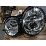 Koplampen Dual Halo Rims MERCEDES W210 E-Klasse '99-'02 - 55% Korting!