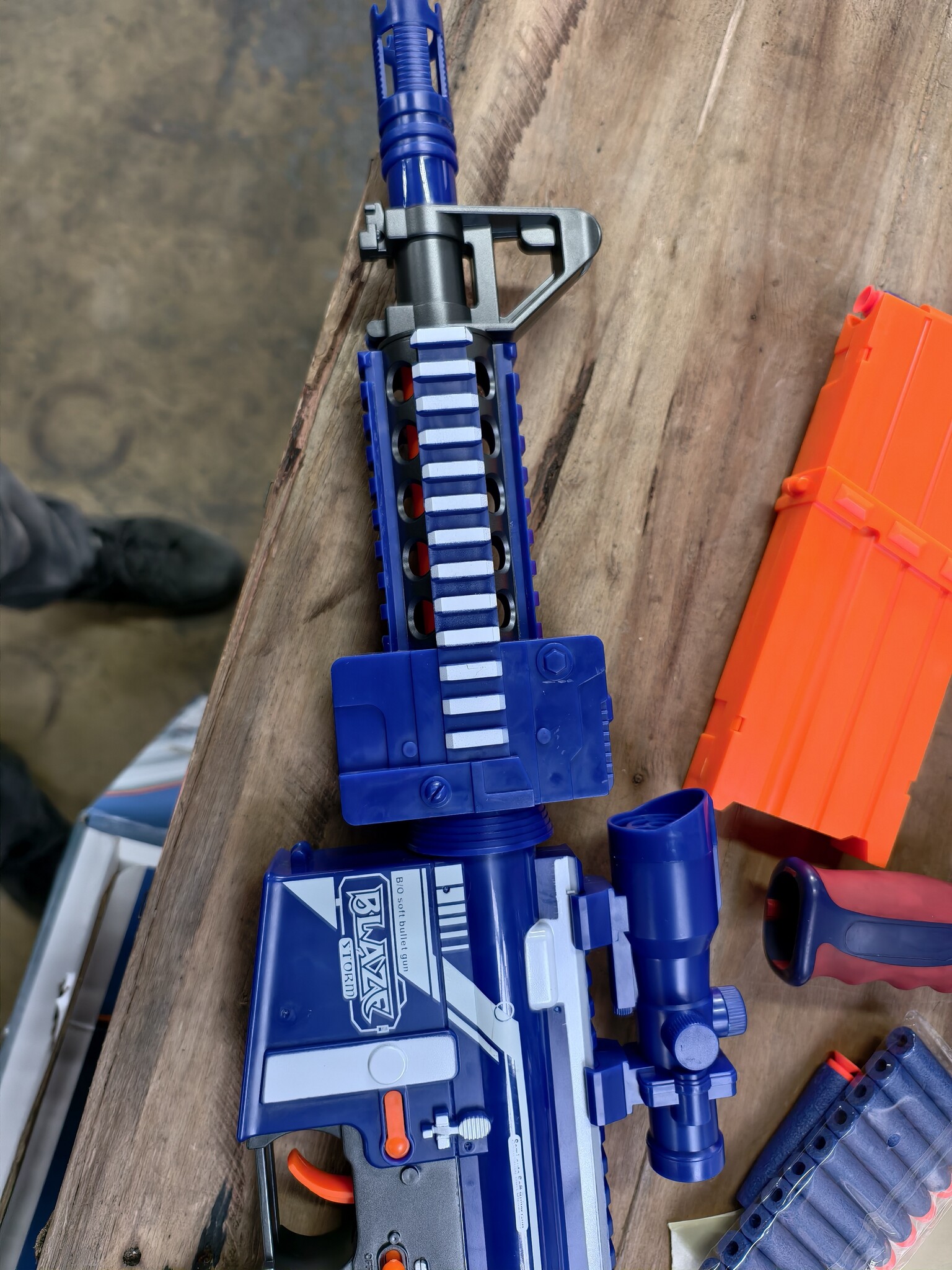 NERF foam pijlen speelgoed machinegeweer - 20 pijlen