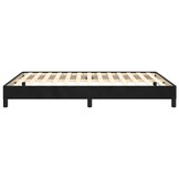 VidaXL Bedframe Fluweel Zwart 140x200cm - Nu 40% Korting!