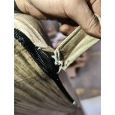 Logeermatras Houtmotief - Opvouwbaar 200x90x15cm - Campingmatras - 40% Korting!