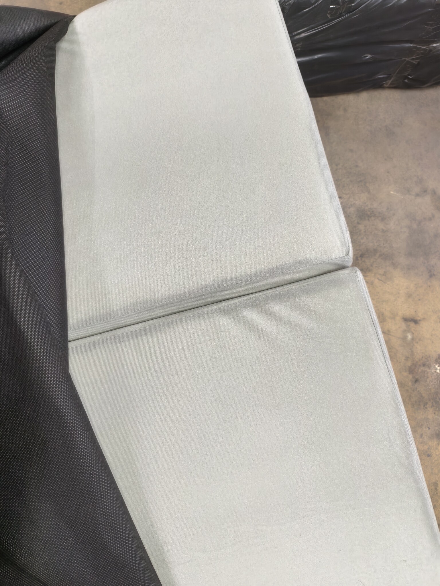 Opvouwbaar 2-persoons Matras 195x120cm Grijs - 40% Korting!