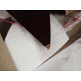 vidaXL Eettafel inklapbaar rond MDF bruin