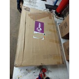 vidaXL Eettafel inklapbaar rond MDF bruin