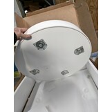 Moderne Houten Salontafel met Opbergruimte | 40% Korting | Wit (60x60x40cm)