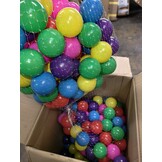 Ballenbak ballen 1000 stuks 7cm, rood, groen, paars, roze, geel, blauw