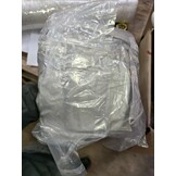 Logeermatras met kussen - 70cm x 200cm x 15cm - Opvouwbaar - Grijs