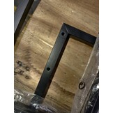 Badkamerhanger Handdoekenrek 3 Armen Zwart - 40% Korting!